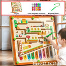 Labirinto Montessori Magnético – Brinquedo Educacional para Desenvolver Foco e Coordenação!