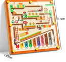 Labirinto Montessori Magnético – Brinquedo Educacional para Desenvolver Foco e Coordenação!